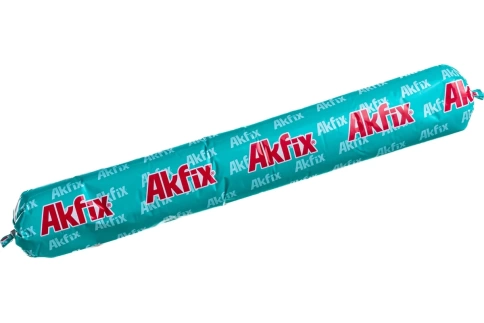 Герметик полиурет. в тубах черный Akfix P635 600 мл фото 1