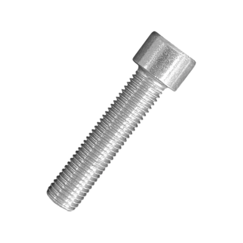 Винт с внутренним шестигранником 16х90 мм класс прочности 8.8 DIN 912 полная резьба, оцинкованный фото 1