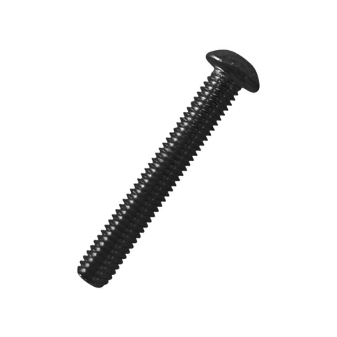 Винт с полукруглой головкой и внутренним шестигранником 6х40 мм ISO 7380 класс прочности 10.9 фото 1