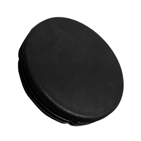 Заглушка для труб круглая d-50 мм, черная фото 2