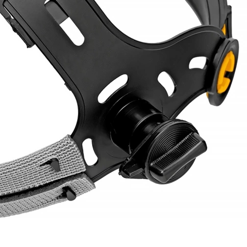 Щиток защитный лицевой с сеткой СВОНА мод.НС-01 ЛЮКС плавн. регулир. храповик Denzel фото 5