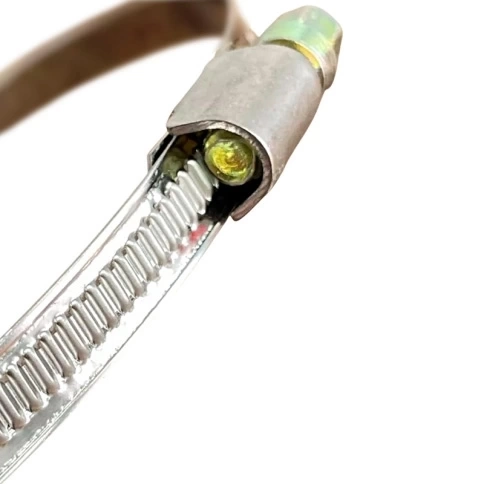 Хомут червячный 210-230/9 мм, нержавеющая сталь W2 фото 2