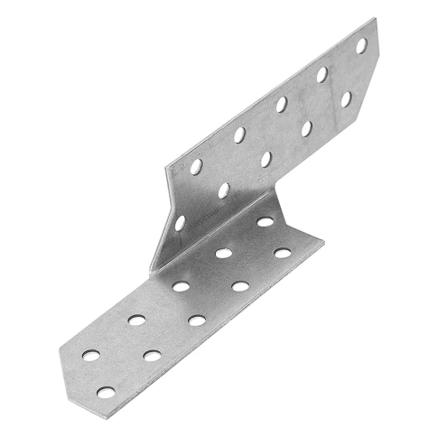 Держатель балки правый 40х250х40 мм, оцинкованный фото 1