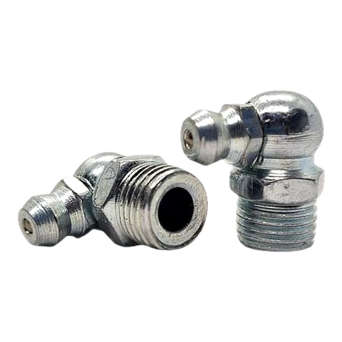 Пресс-масленка М10х1 DIN 71412 H3 угловая 90° оцинкованная, 500 шт. фото 1